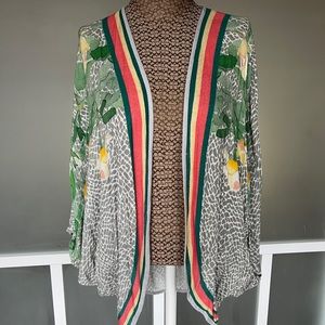 ANTHROPOLOGIE BL-NK LONDON KIMONO SIZE ONE SIZE
